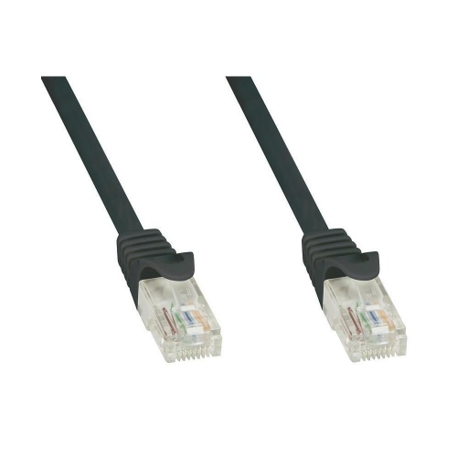 Patch Cord Kat5e U/utp 0,5m Czarny Soho Cca Techly